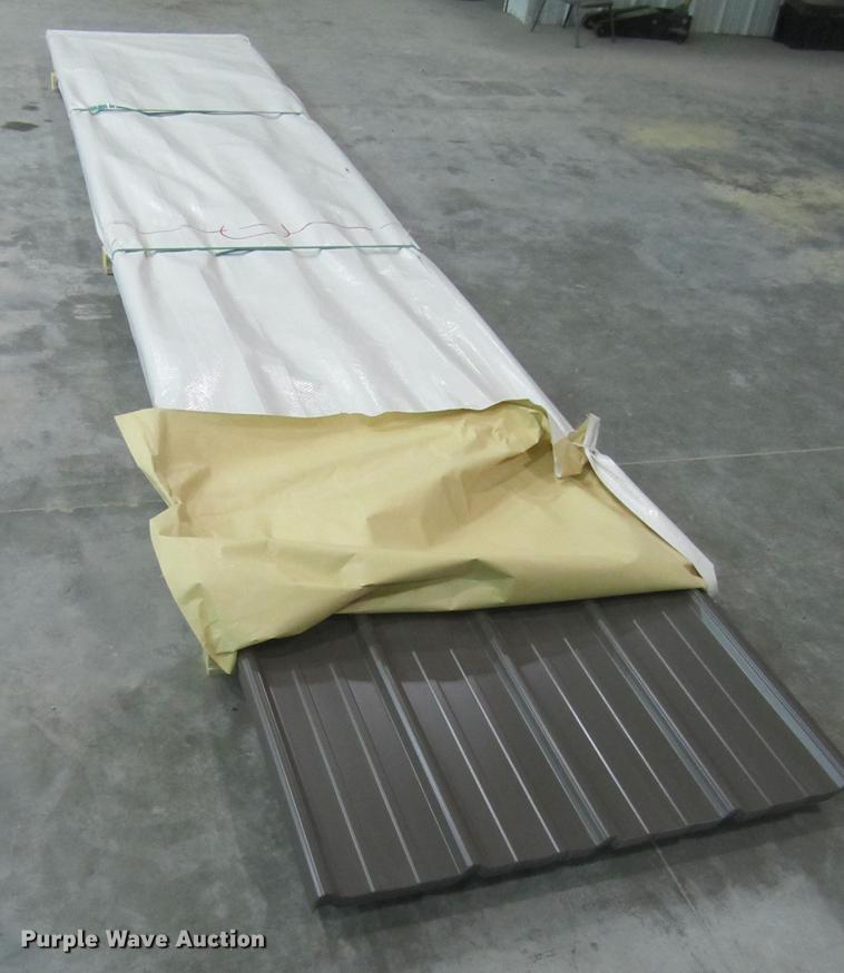 image for item G1647 (60) sheets of metal siding/roofing