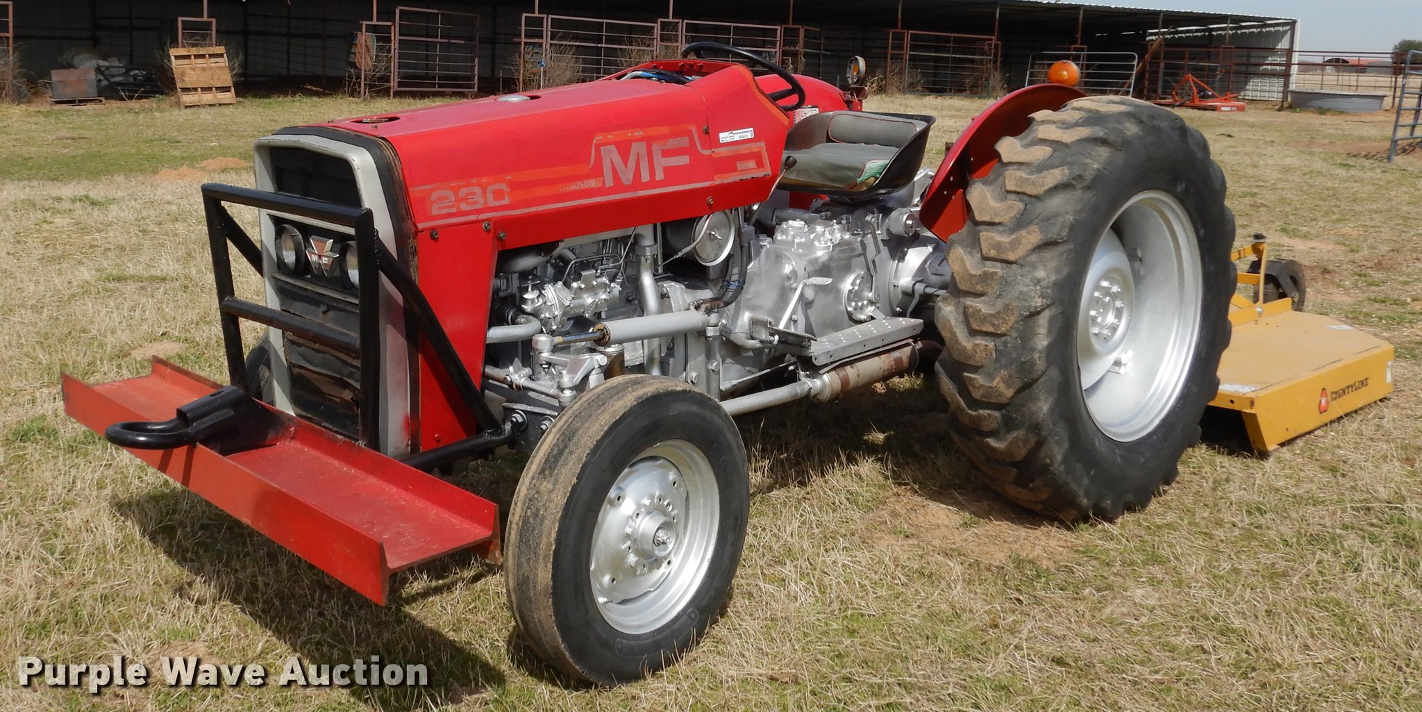 MasseyFerguson 230 tractor in Sunset, TX Item DK9819 sold Purple Wave