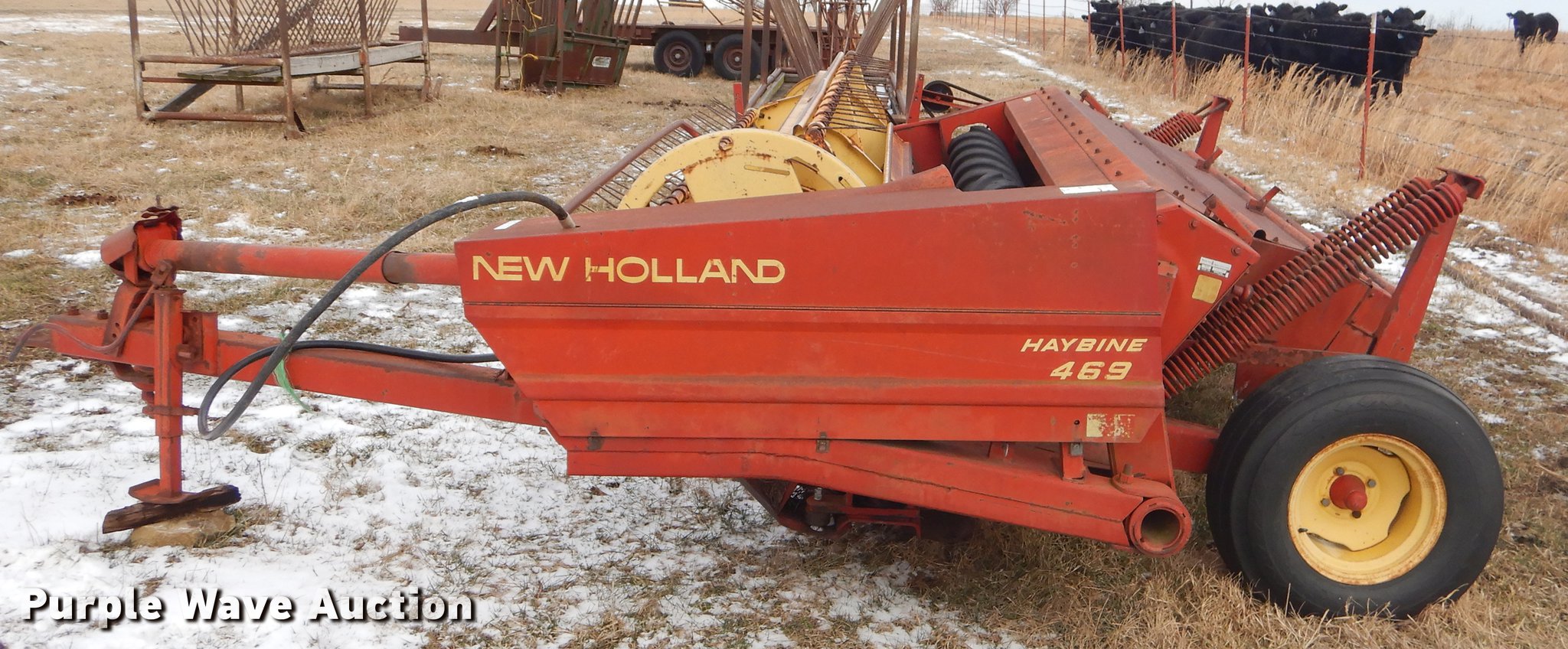 New Holland 469 Haybine Swather In Atlanta, KS | Item I7310 Sold - Foto 4