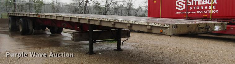 image for item DB6791 2004 Wilson CF900 flatbed trailer