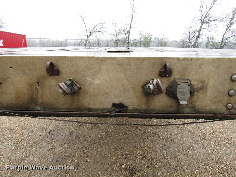image for item DB6791 2004 Wilson CF900 flatbed trailer