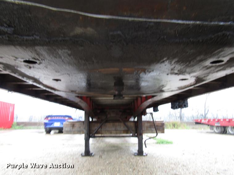 image for item DB6791 2004 Wilson CF900 flatbed trailer
