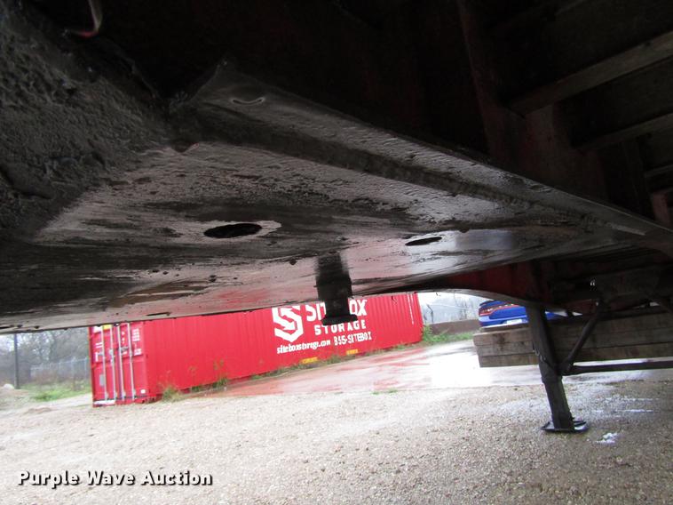 image for item DB6791 2004 Wilson CF900 flatbed trailer