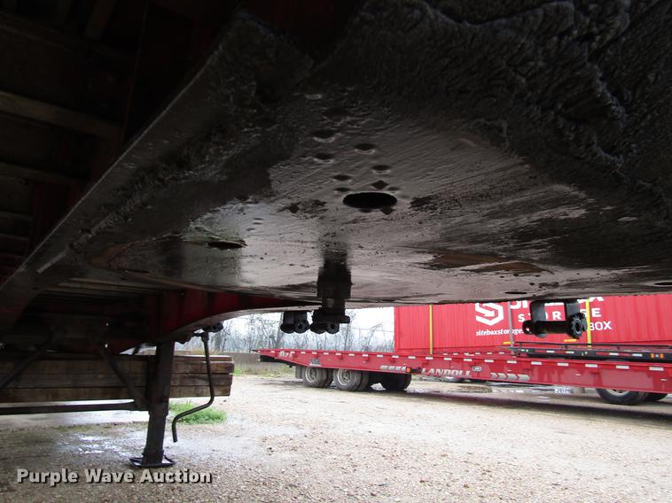 image for item DB6791 2004 Wilson CF900 flatbed trailer