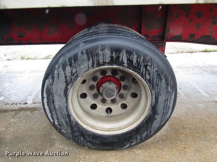 image for item DB6791 2004 Wilson CF900 flatbed trailer