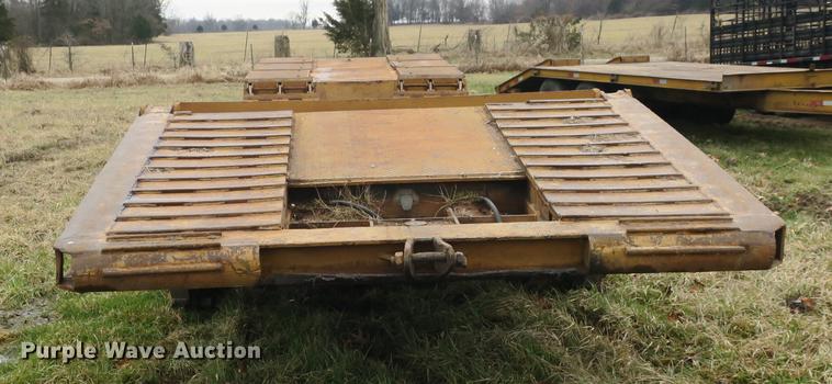 image for item DB8875 1978 Load King 503DF lowboy equipment trailer