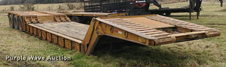 image for item DB8875 1978 Load King 503DF lowboy equipment trailer