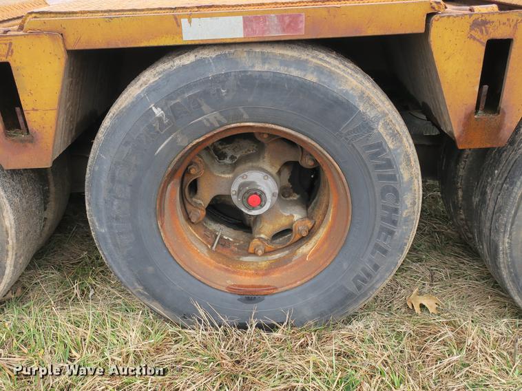 image for item DB8875 1978 Load King 503DF lowboy equipment trailer