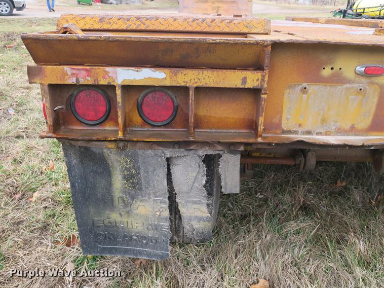image for item DB8875 1978 Load King 503DF lowboy equipment trailer