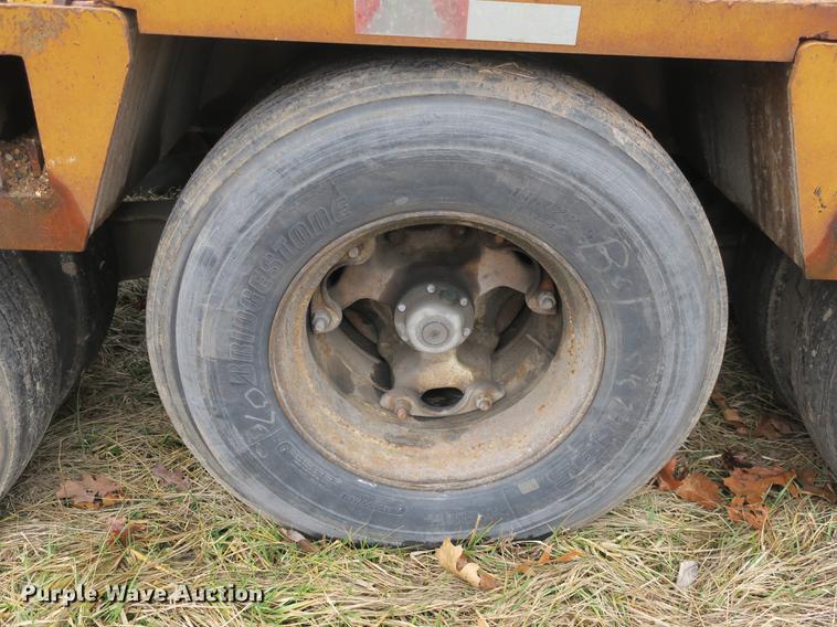 image for item DB8875 1978 Load King 503DF lowboy equipment trailer