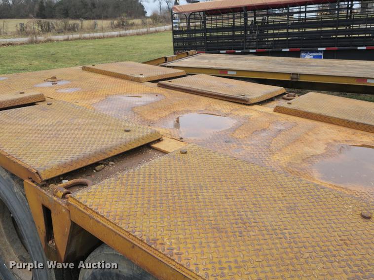 image for item DB8875 1978 Load King 503DF lowboy equipment trailer