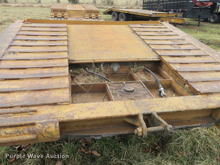 image for item DB8875 1978 Load King 503DF lowboy equipment trailer