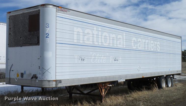 image for item DD6011 1989 Great Dane 7011T21W48 refrigerated van trailer