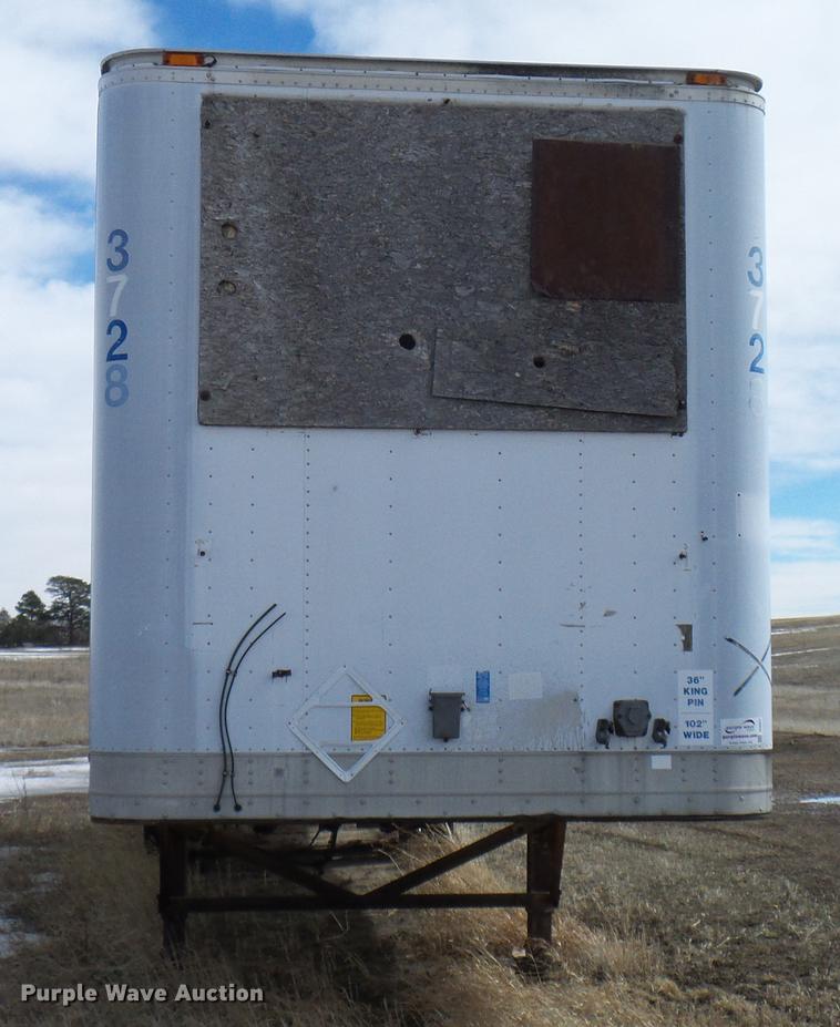 image for item DD6011 1989 Great Dane 7011T21W48 refrigerated van trailer