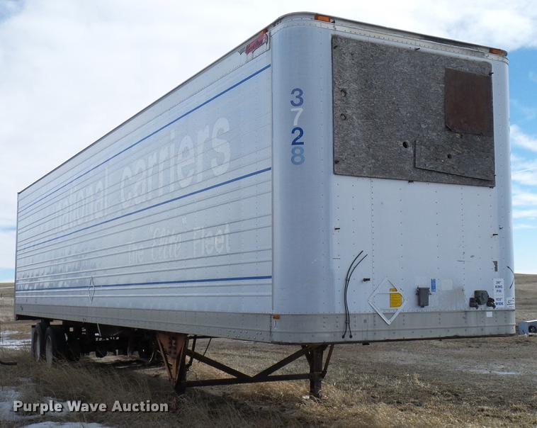 image for item DD6011 1989 Great Dane 7011T21W48 refrigerated van trailer