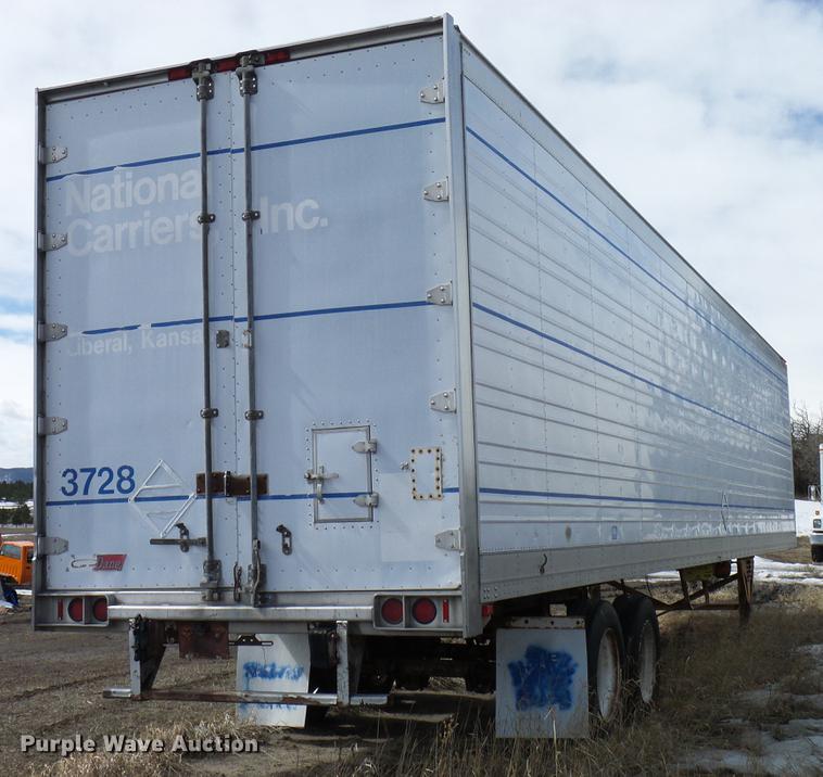 image for item DD6011 1989 Great Dane 7011T21W48 refrigerated van trailer