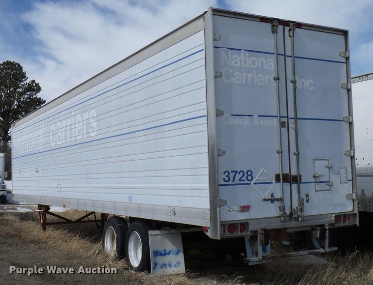 image for item DD6011 1989 Great Dane 7011T21W48 refrigerated van trailer