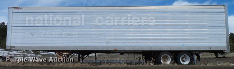 image for item DD6011 1989 Great Dane 7011T21W48 refrigerated van trailer