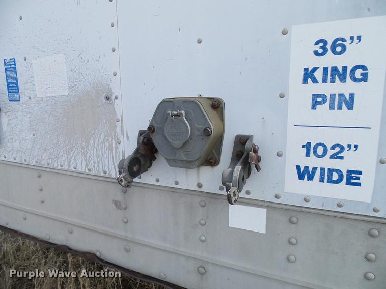 image for item DD6011 1989 Great Dane 7011T21W48 refrigerated van trailer