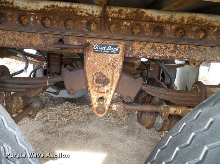 image for item DD6011 1989 Great Dane 7011T21W48 refrigerated van trailer