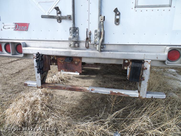 image for item DD6011 1989 Great Dane 7011T21W48 refrigerated van trailer