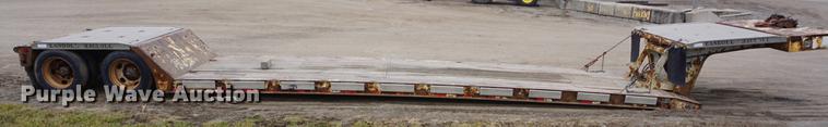 image for item DE3333 2006 Landoll Haul All 825A low boy equipment trailer