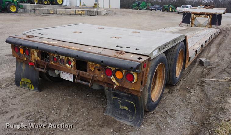 image for item DE3333 2006 Landoll Haul All 825A low boy equipment trailer