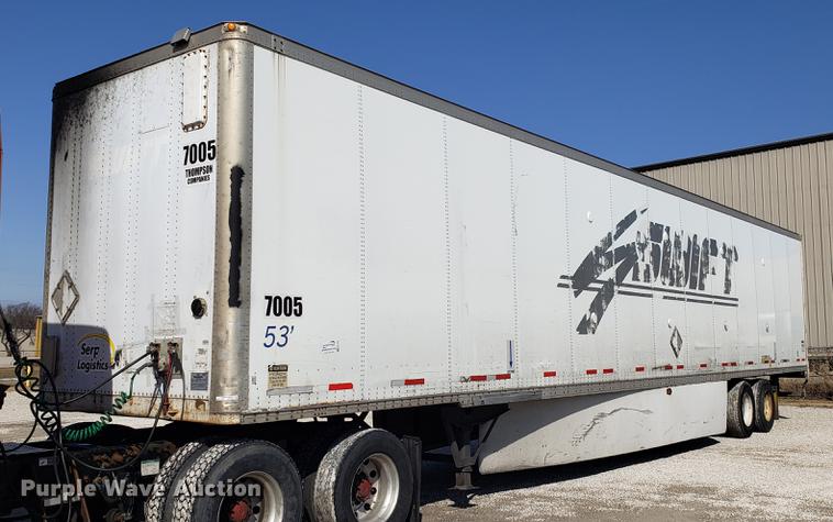 image for item EN9785 2001 Wabash dry van trailer