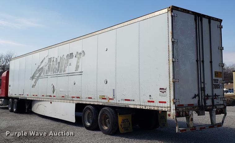 image for item EN9785 2001 Wabash dry van trailer