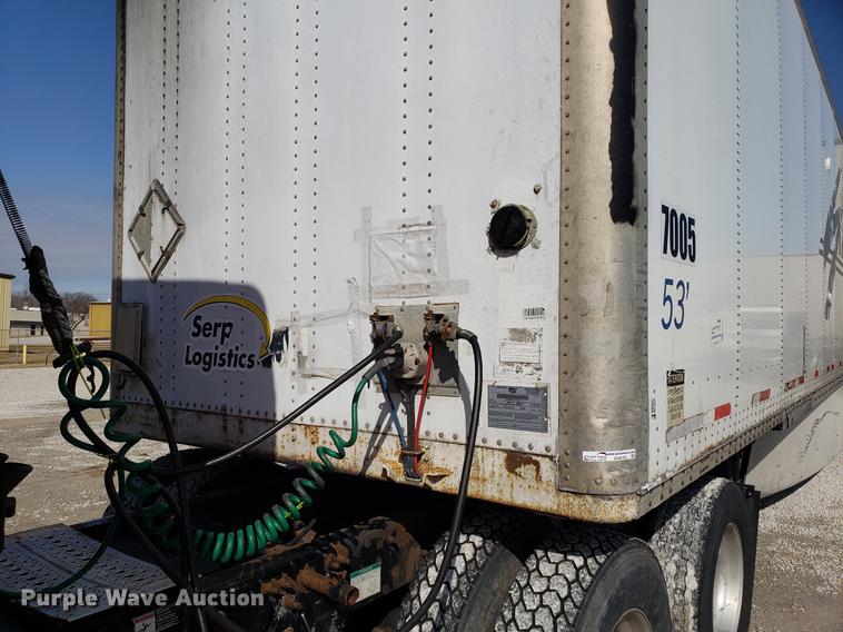 image for item EN9785 2001 Wabash dry van trailer