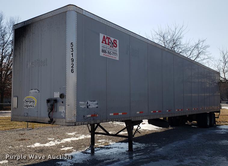 image for item EN9787 2004 Wabash dry van trailer