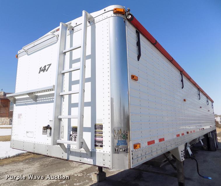 image for item FA9509 2010 Timpte Super Hopper double hopper bottom grain trailer