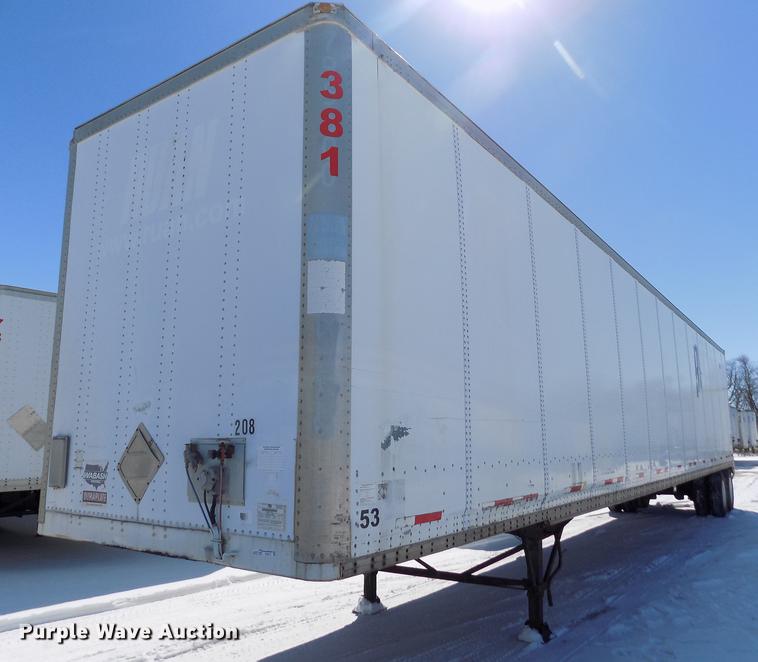 image for item FH9171 2000 Wabash dry van trailer