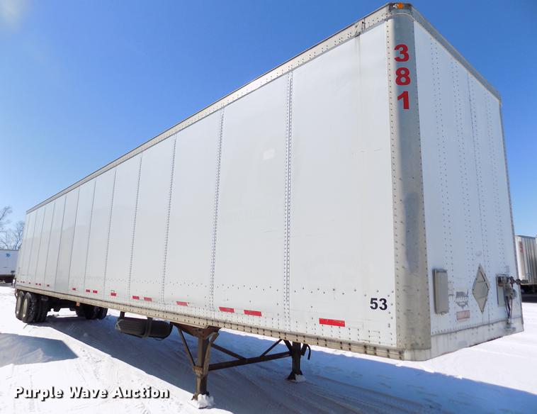 image for item FH9171 2000 Wabash dry van trailer