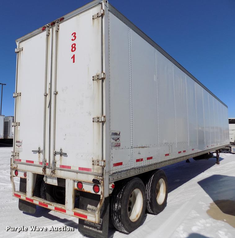 image for item FH9171 2000 Wabash dry van trailer