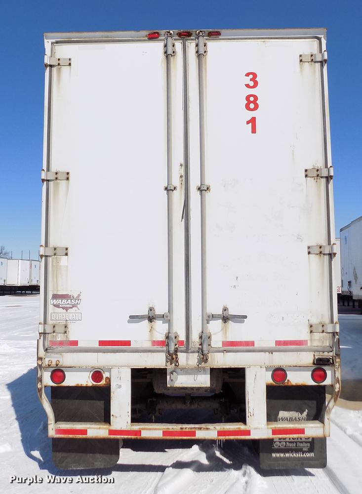 image for item FH9171 2000 Wabash dry van trailer