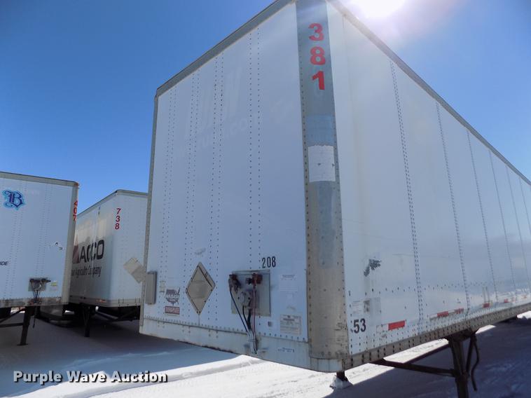 image for item FH9171 2000 Wabash dry van trailer