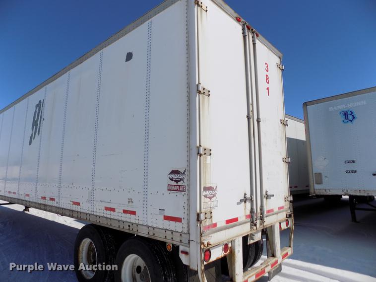 image for item FH9171 2000 Wabash dry van trailer