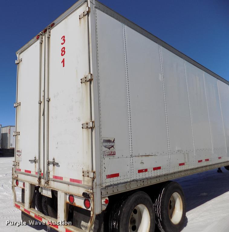 image for item FH9171 2000 Wabash dry van trailer