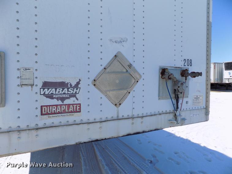 image for item FH9171 2000 Wabash dry van trailer