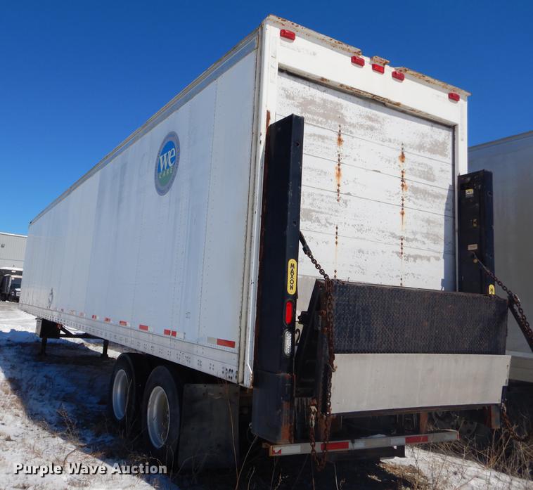 image for item FQ9720 1987 Fruehauf FB91.5F2-48LL dry van trailer