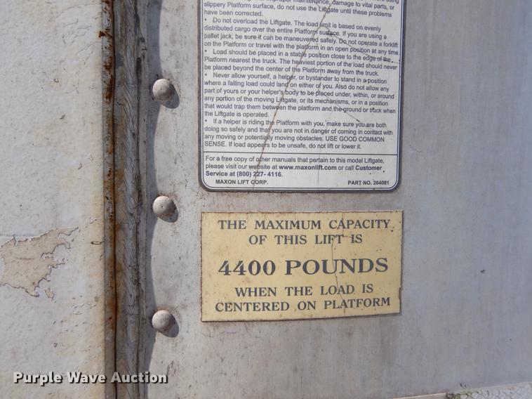 image for item FQ9721 1999 Lufkin TFV-IPST dry van trailer