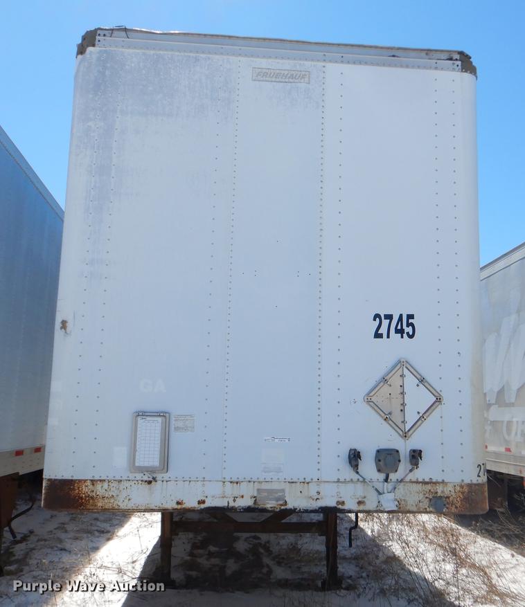 image for item FQ9722 1995 Fruehauf FBHLF91.5N12-53W dry van trailer