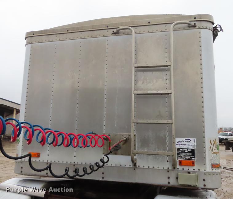 image for item L1488 1989 Timpte Super Hopper double hopper bottom grain trailer
