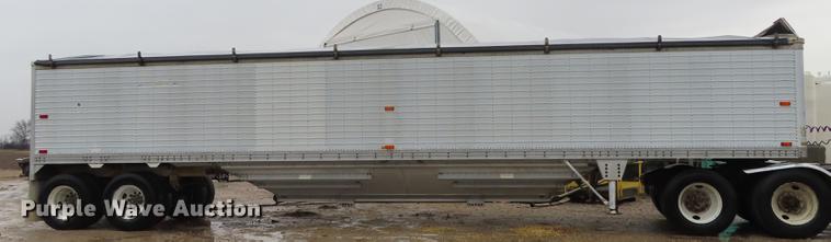 image for item L1488 1989 Timpte Super Hopper double hopper bottom grain trailer
