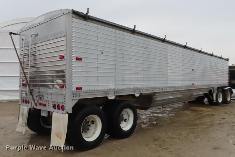 image for item L1488 1989 Timpte Super Hopper double hopper bottom grain trailer