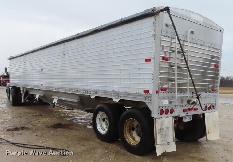 image for item L1488 1989 Timpte Super Hopper double hopper bottom grain trailer