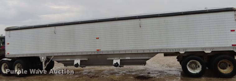 image for item L1488 1989 Timpte Super Hopper double hopper bottom grain trailer