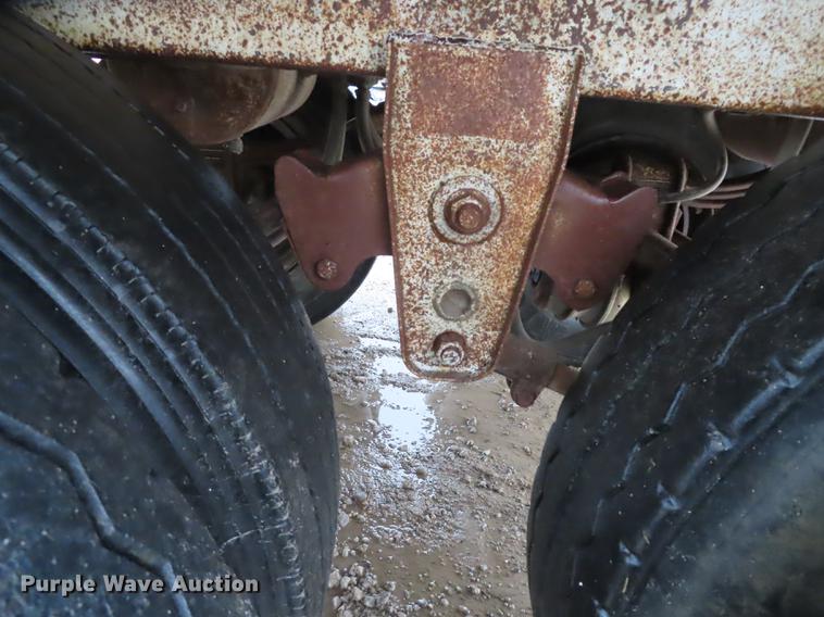 image for item L1488 1989 Timpte Super Hopper double hopper bottom grain trailer