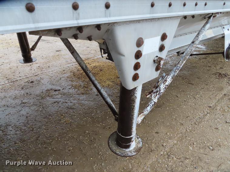 image for item L1488 1989 Timpte Super Hopper double hopper bottom grain trailer